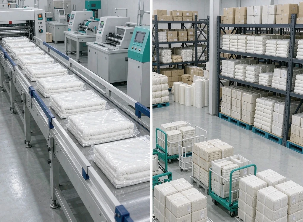 JINGHORN Towel Manufacturing Workshop