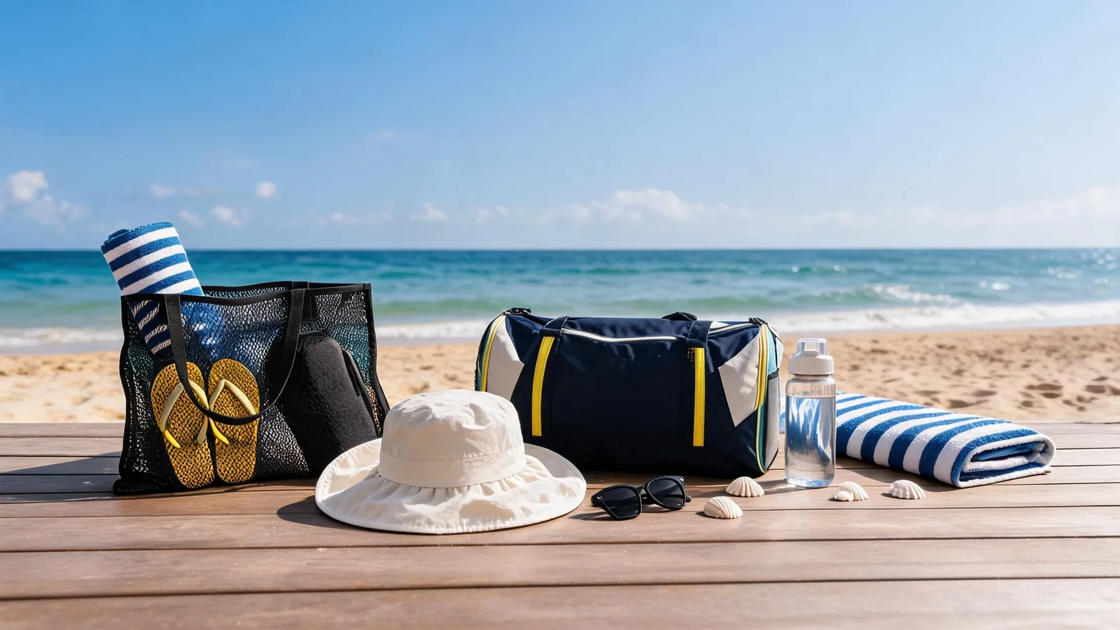 Accessories - Beach Bags, Sports Bags, Beach Mats & Sun Hats