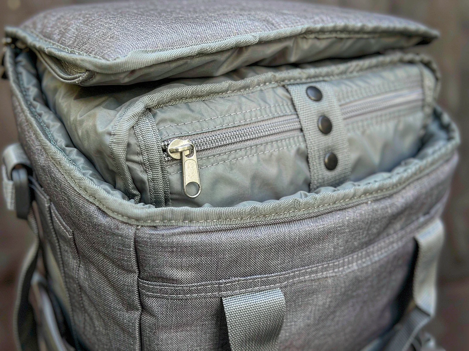 Beach Cooler Backpack - detail view