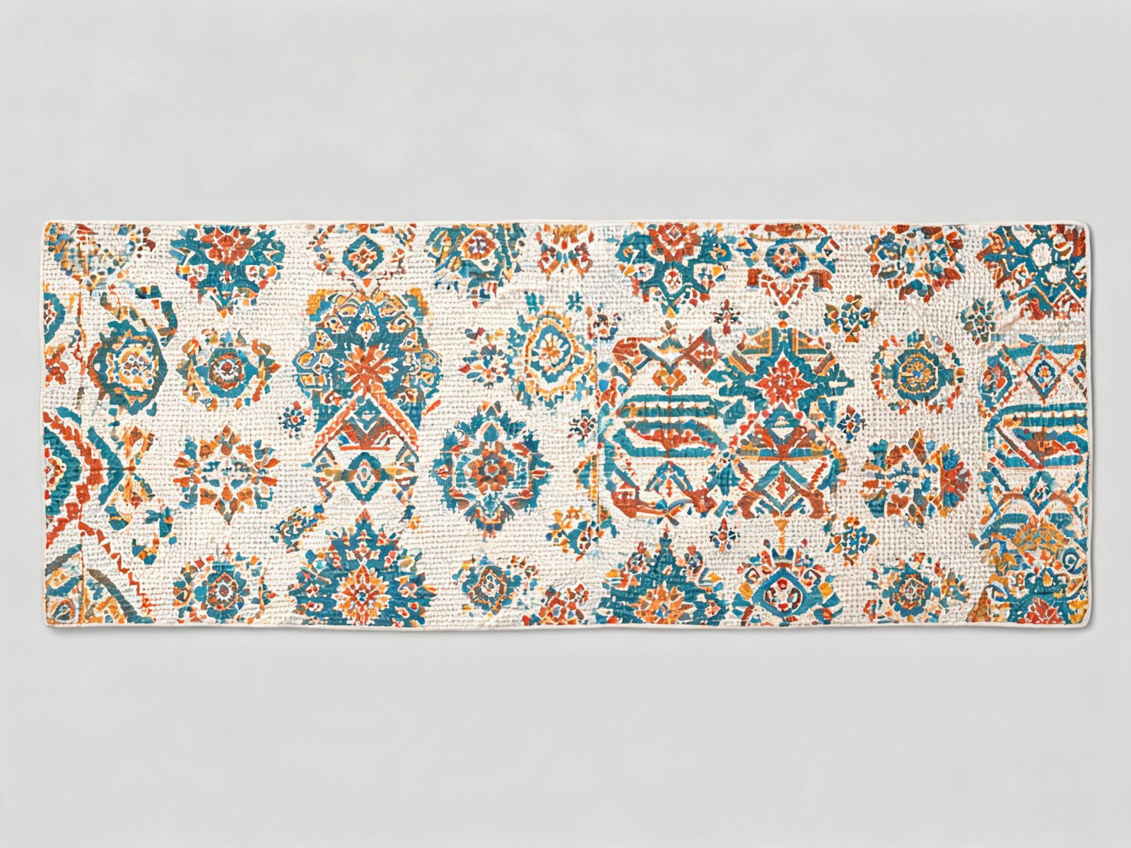 Microfiber Waffle Bohemian Sand-Free Beach Towel - main view