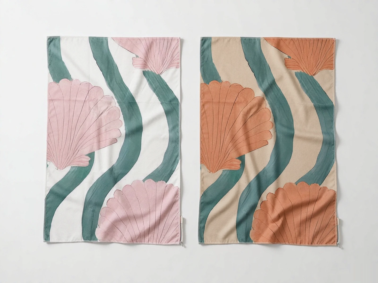 Sand-Free Beach Towel with Hidden Pocket - color swatches