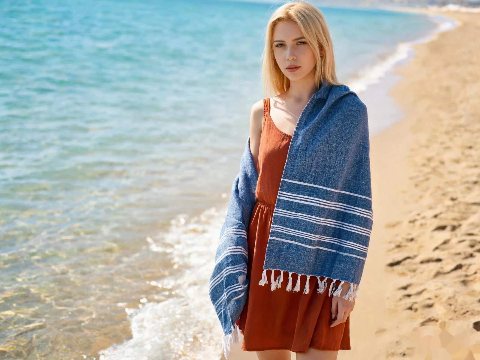 Cotton Turkish Beach Towel