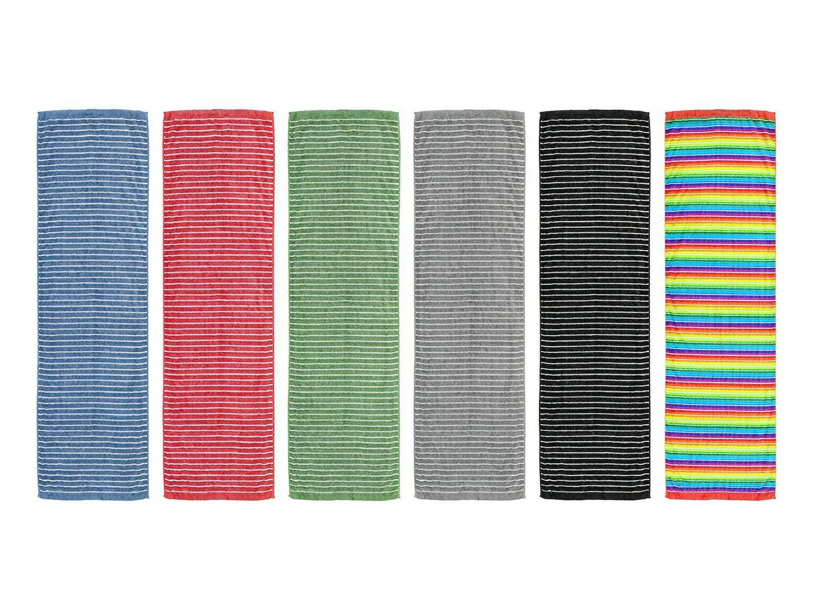 Cabana Stripe Resort Pool Towel - color swatches