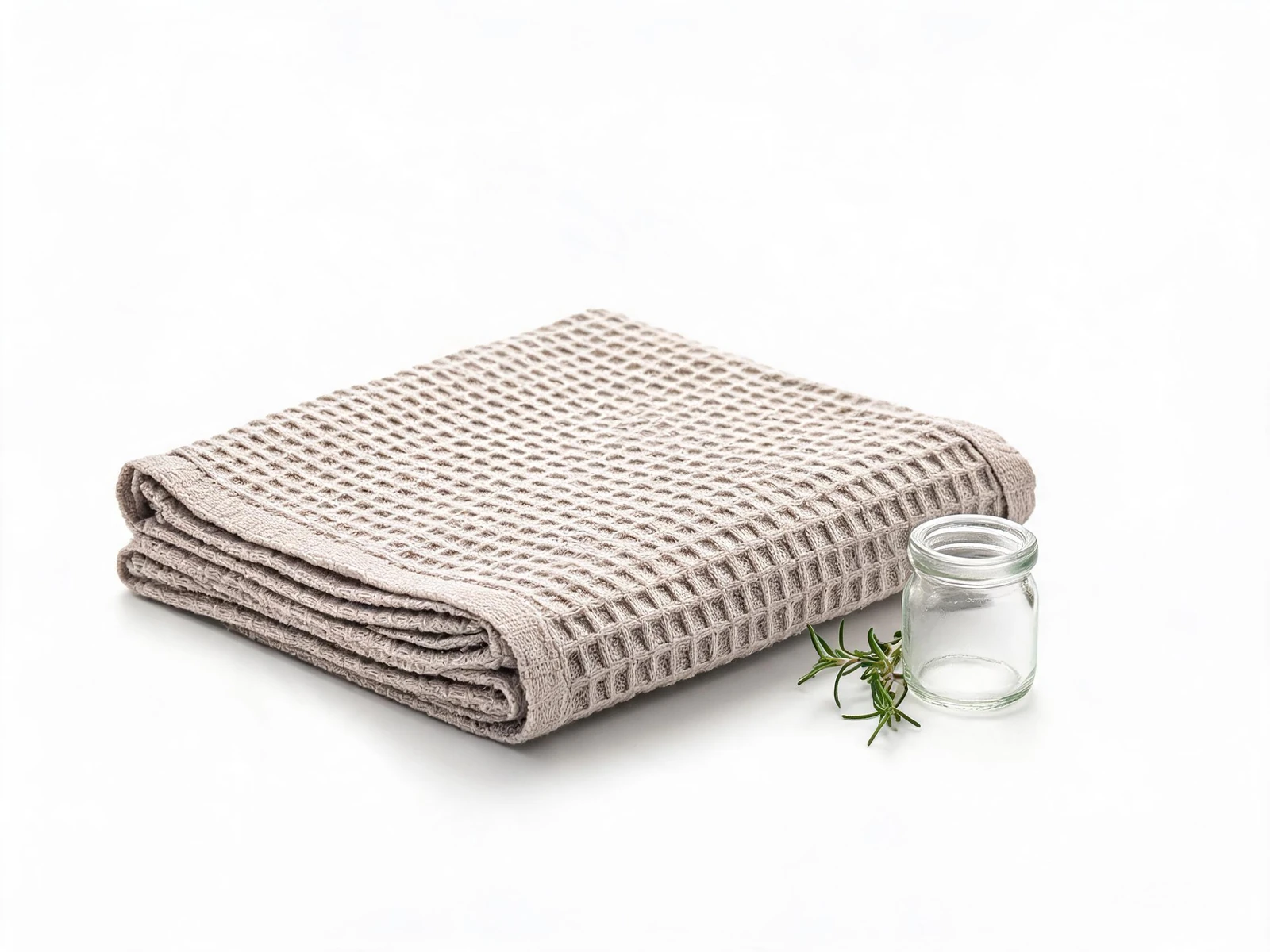 Customized Cotton Waffle Material Tea Towel - main view