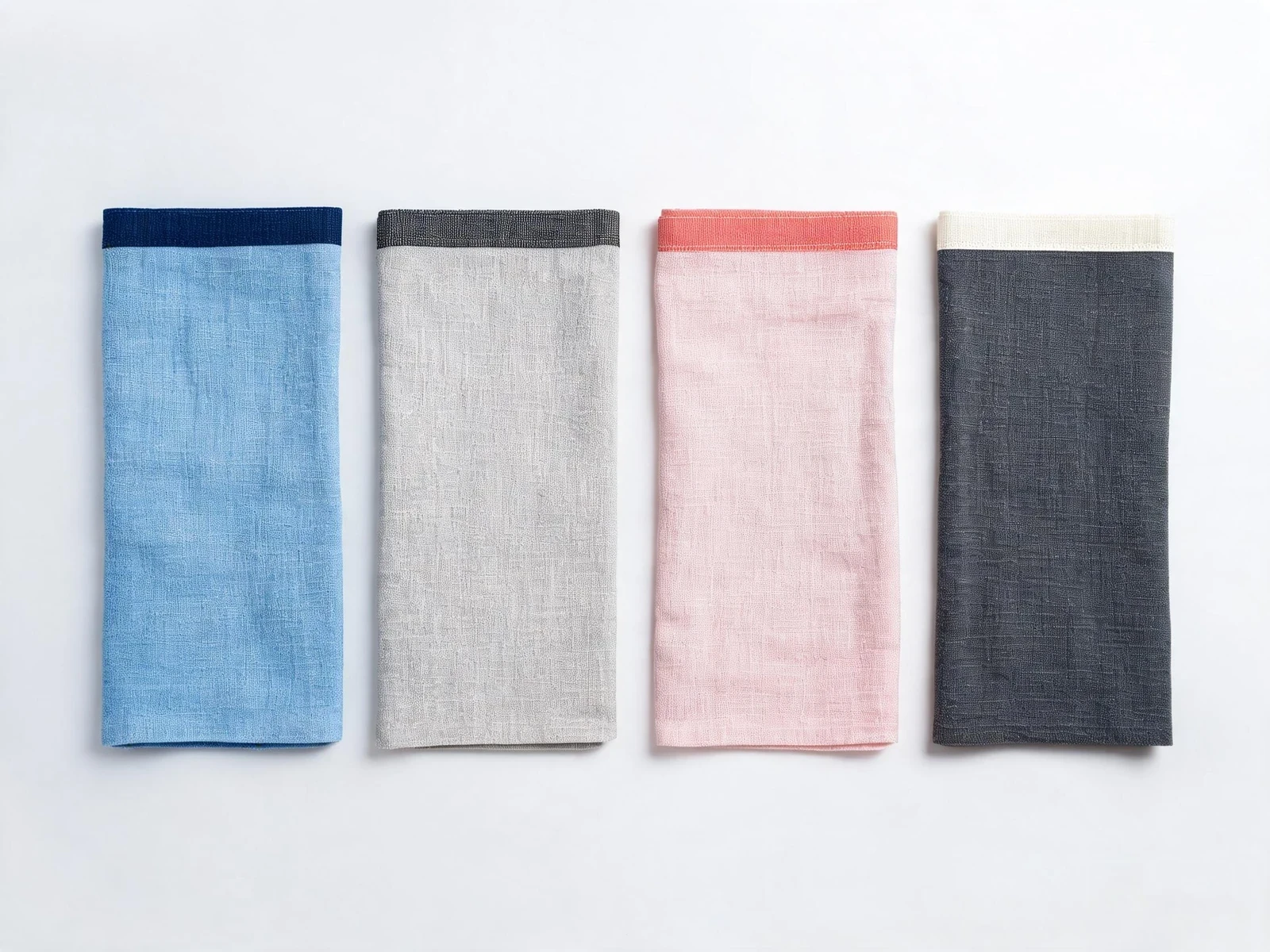 Cotton Plain Weave Tea Towel - color swatches