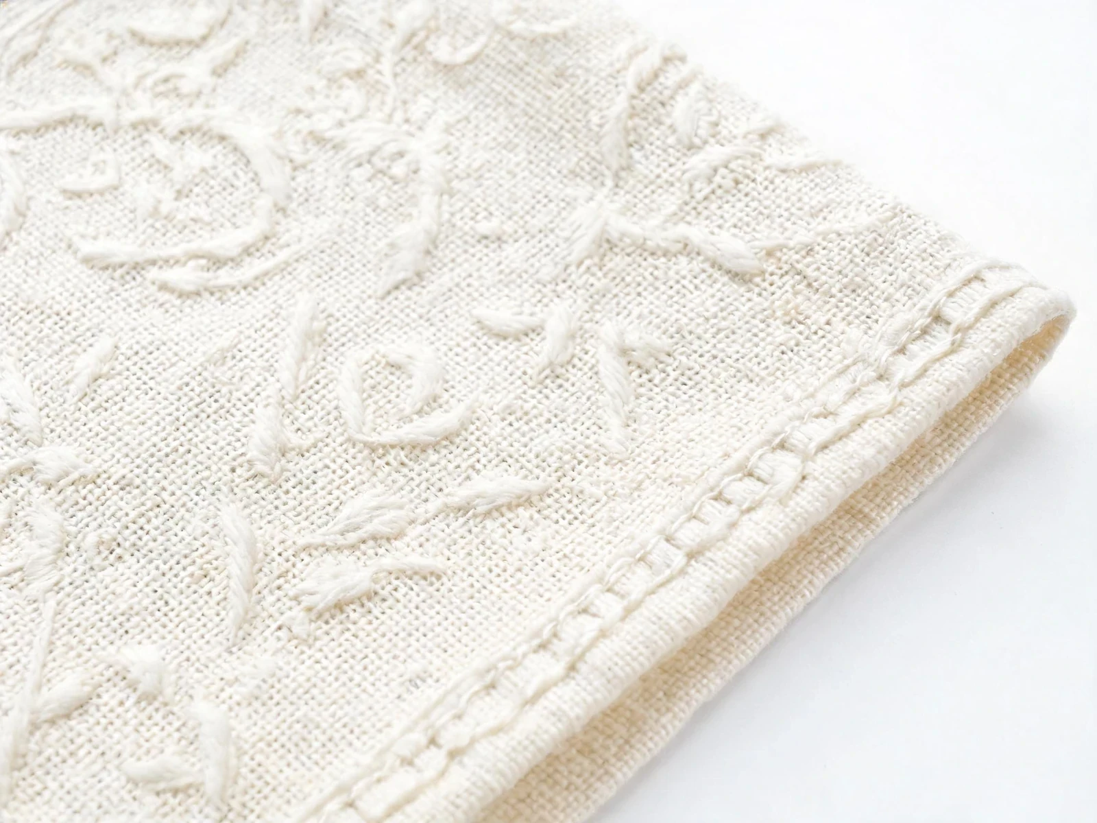 Cotton Jacquard Tea Towel - detail view