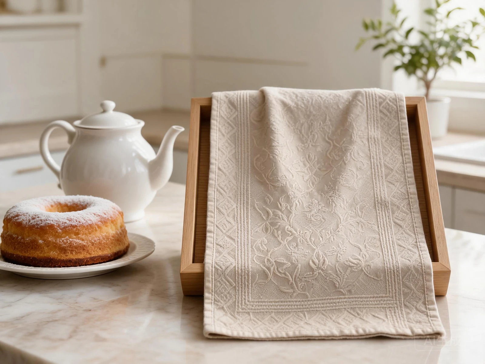 Cotton Jacquard Tea Towel
