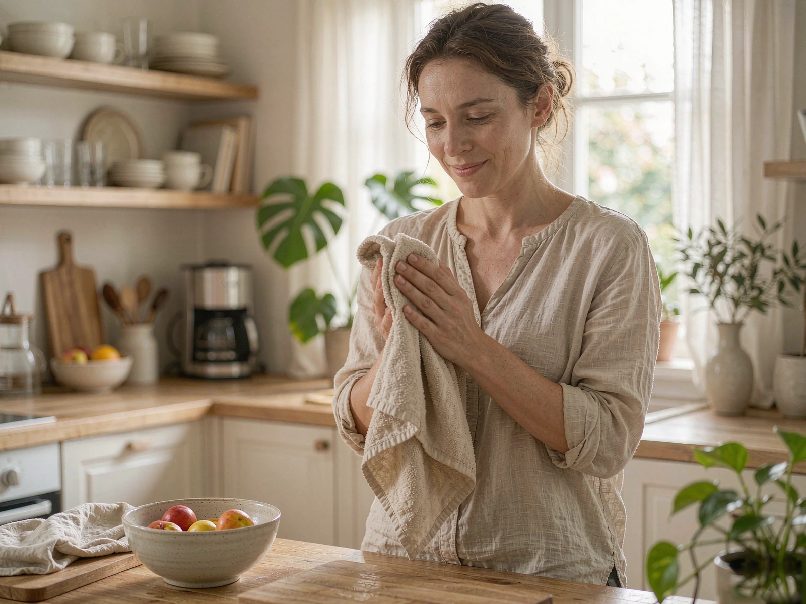 Organic Cotton Eco Kitchen Towel