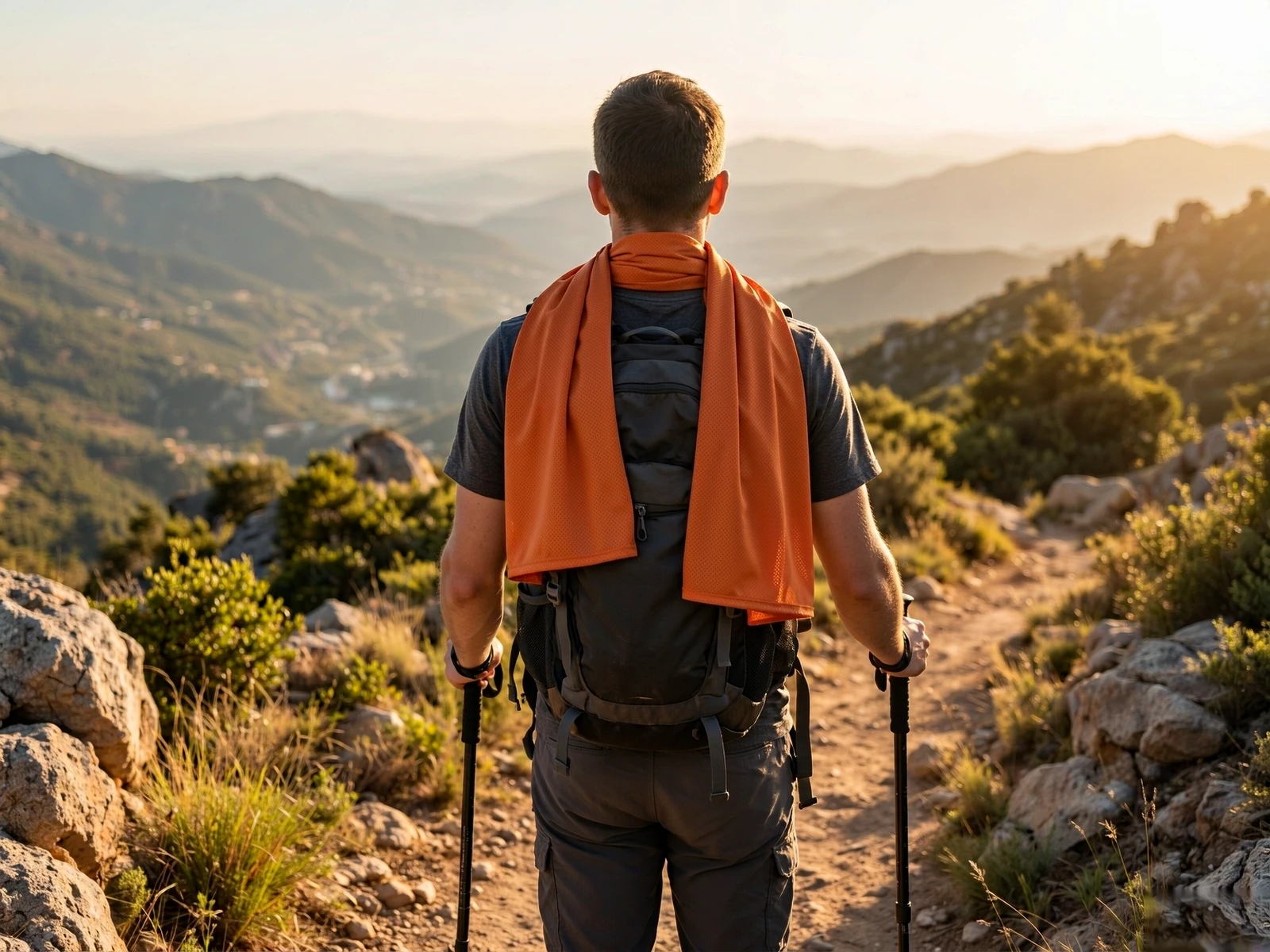 Ultralight Cooling Towel for Hiking