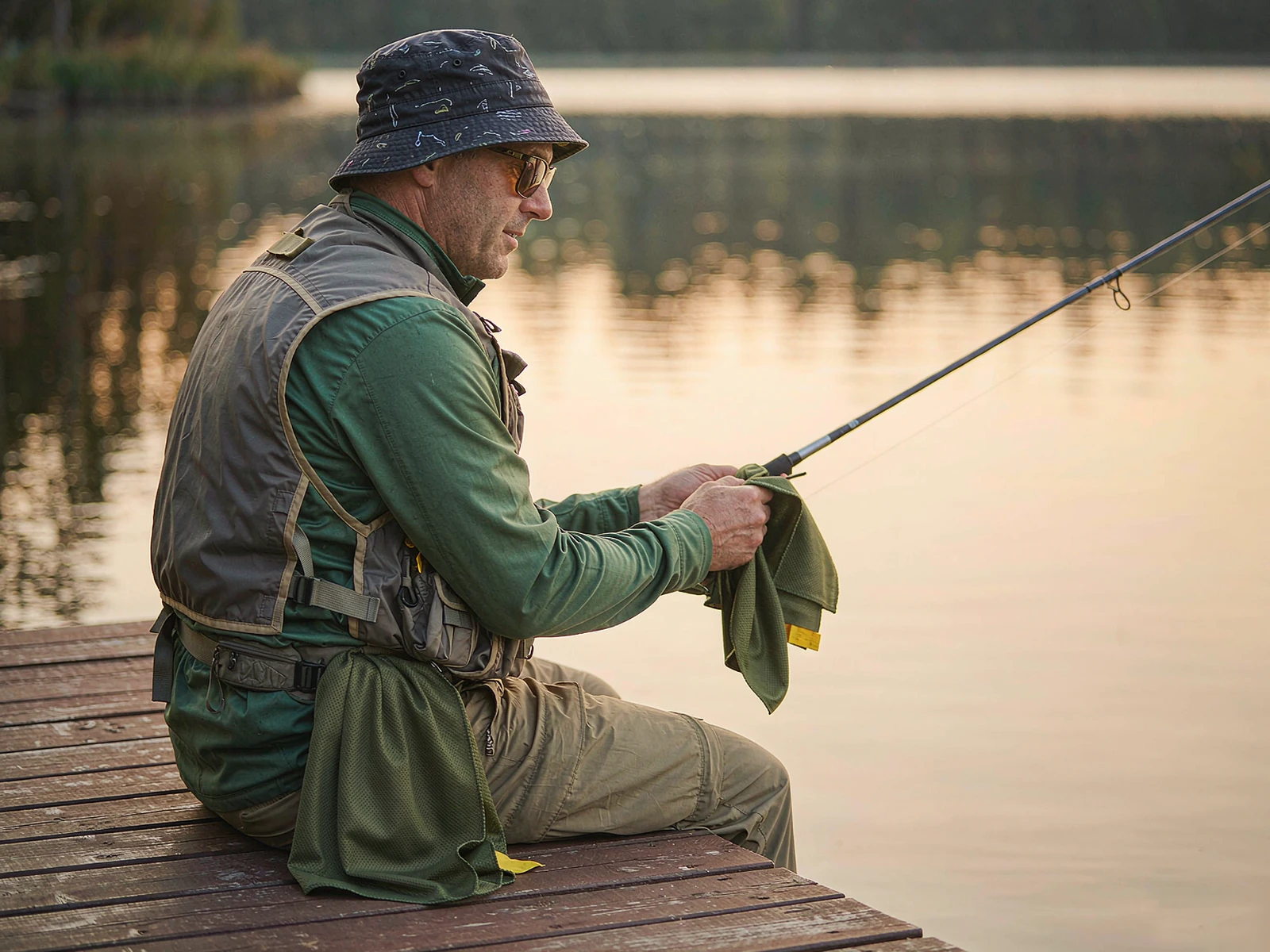 Fishing & Angling Towel