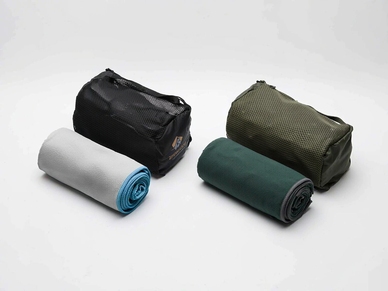 Quick-Dry Camping & Travel Towel 3-Piece Set - color swatches
