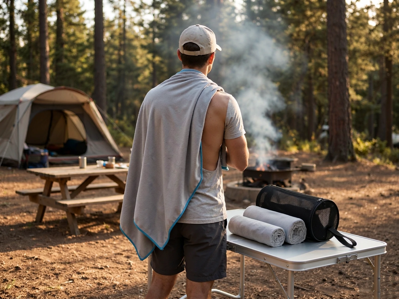 Quick-Dry Camping & Travel Towel 3-Piece Set