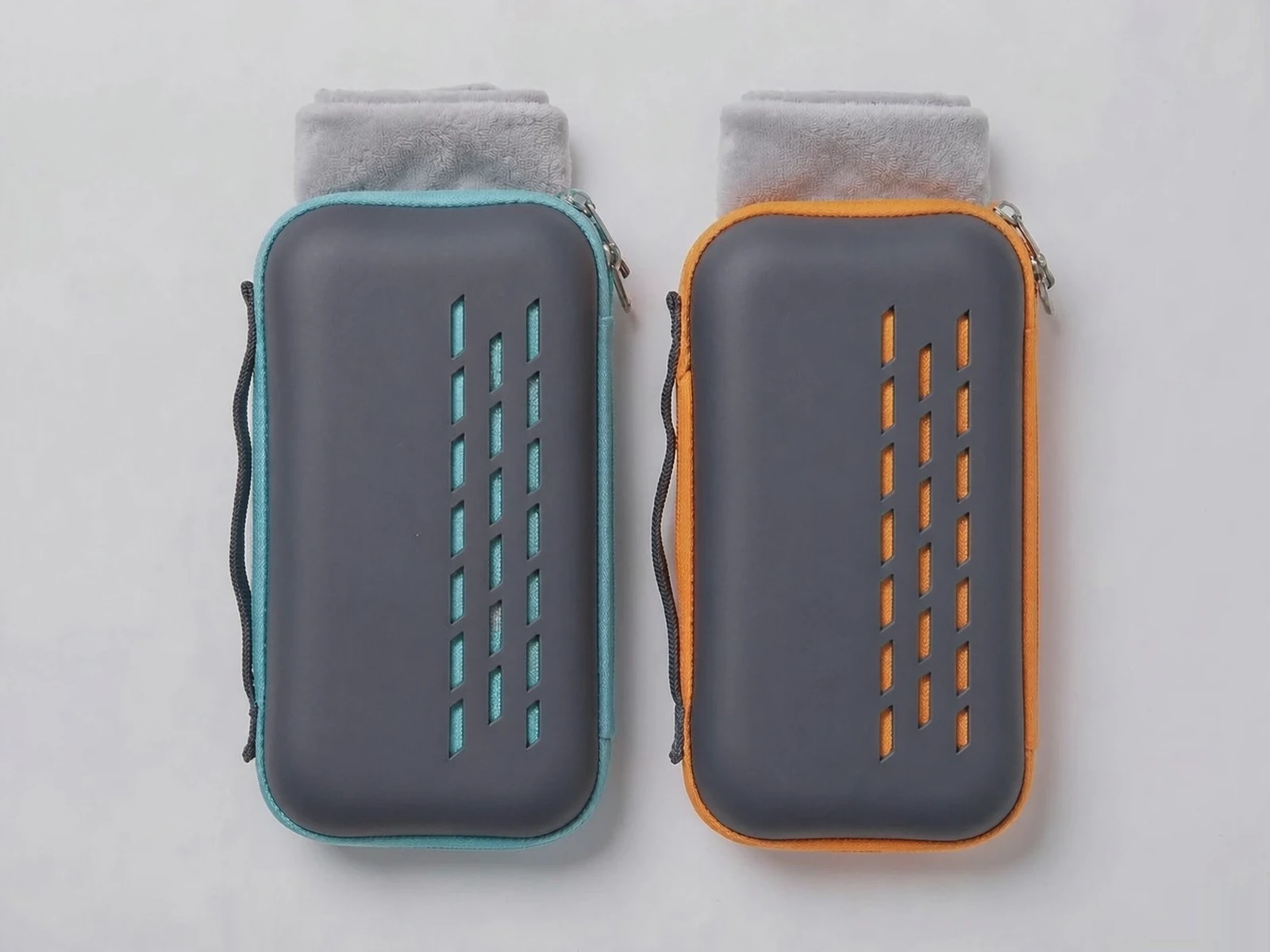 Compact Quick-Dry Towel with EVA Case - color swatches