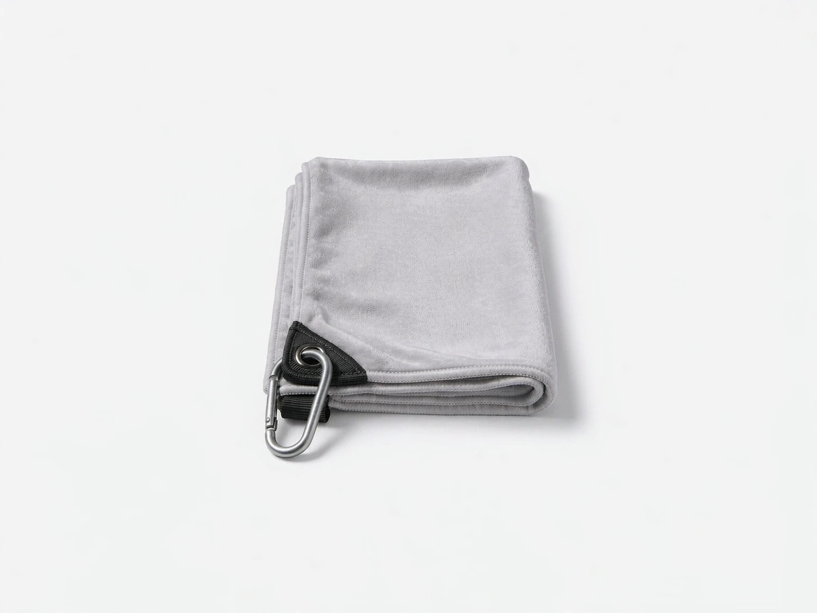 Double-Sided Velvet Golf Towel with Carabiner - main view