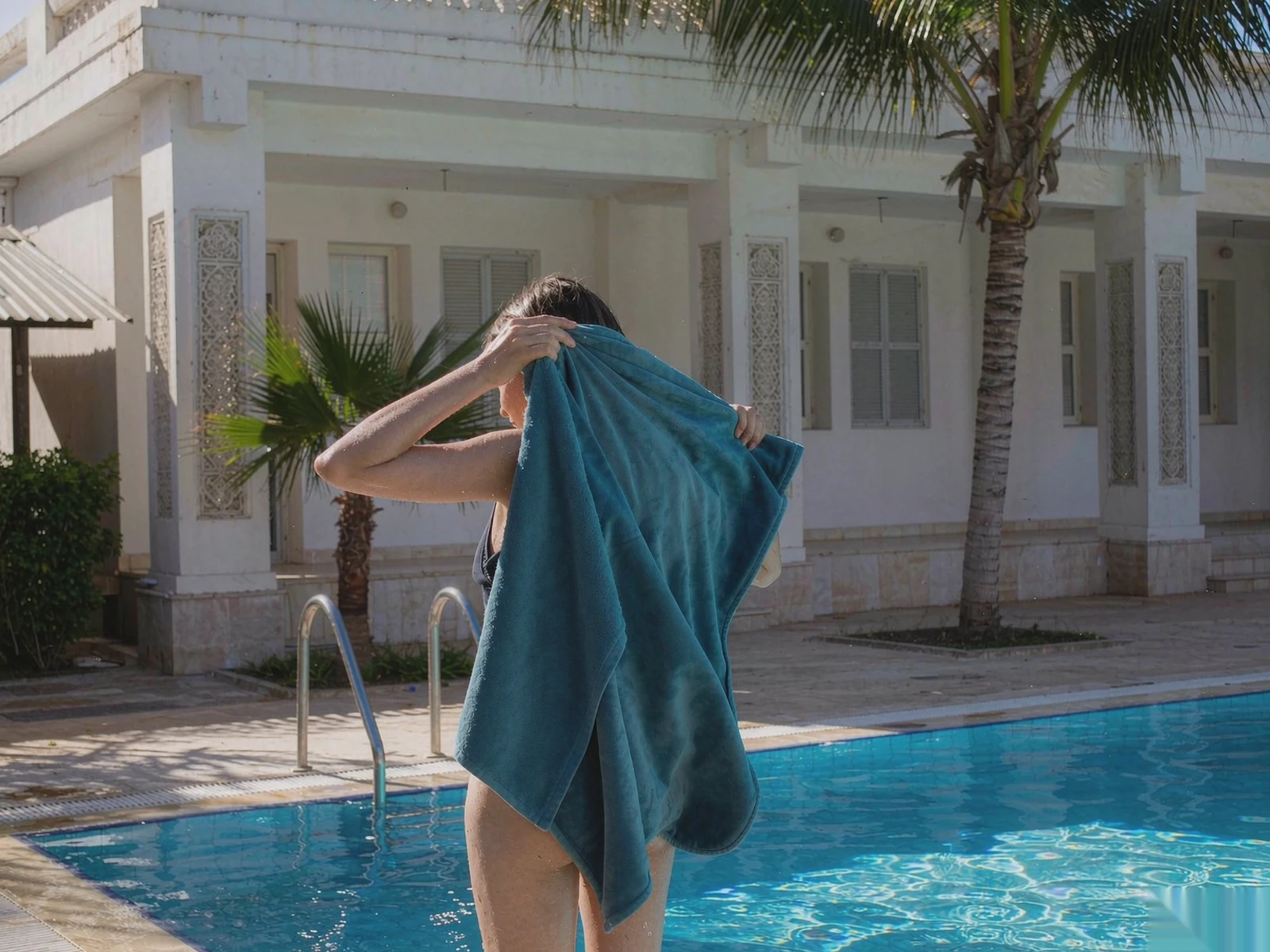 Double-Sided Velvet Swim & Water Sport Towel