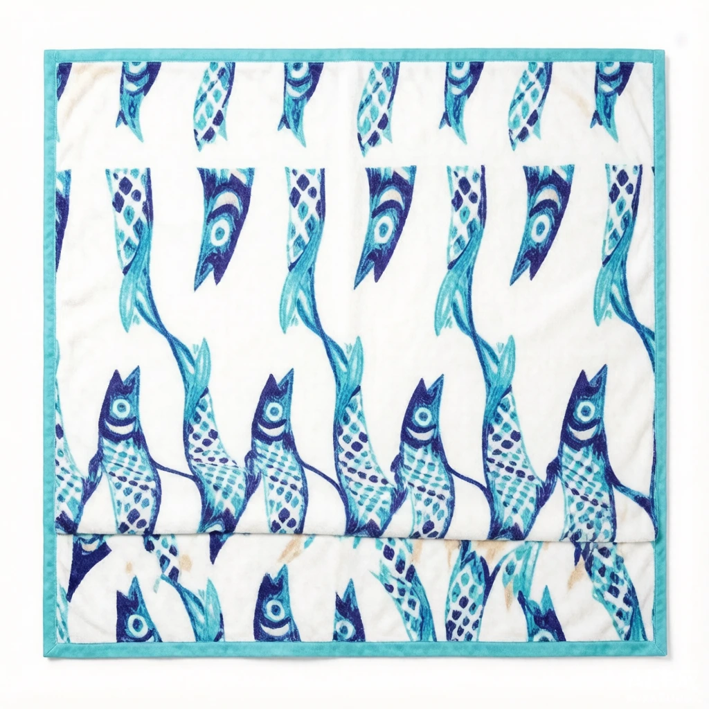 Microfiber Recycled Material Beach Towel view 2