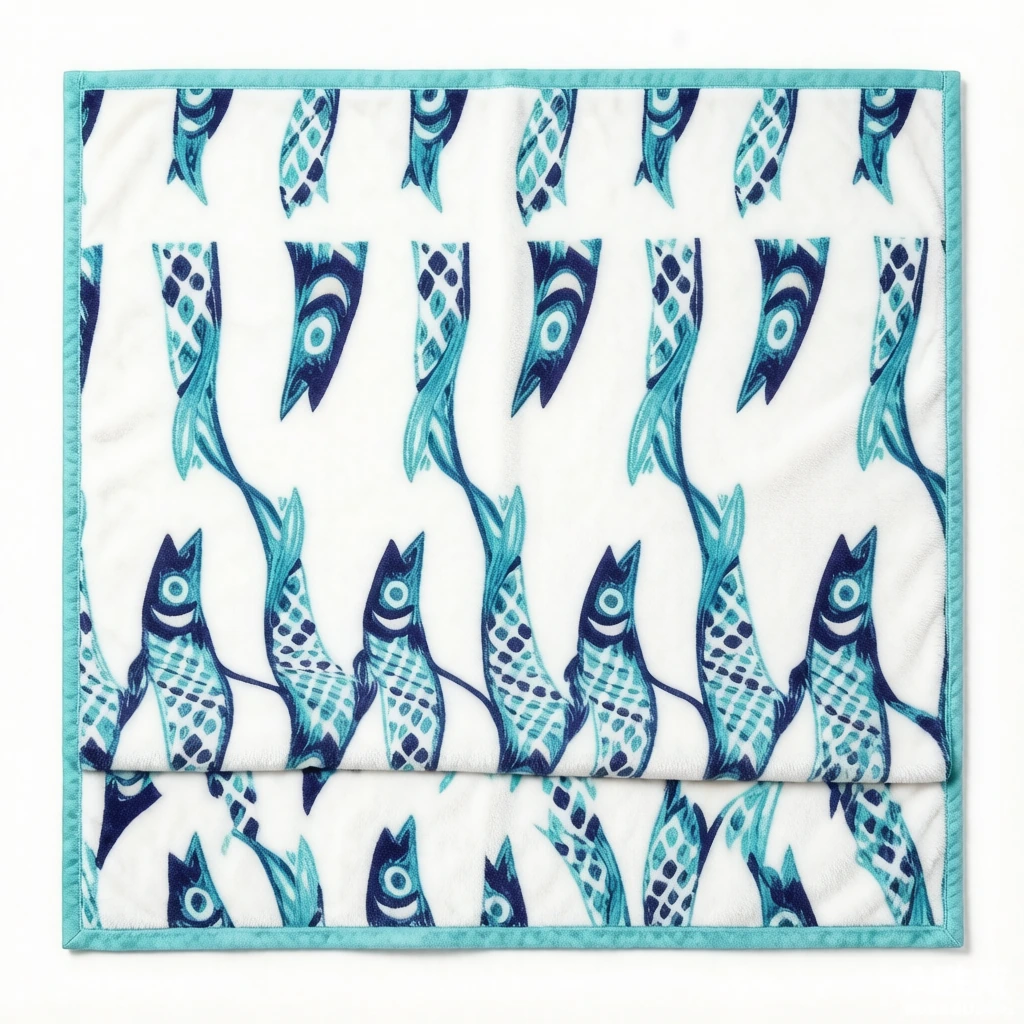 Microfiber Recycled Material Beach Towel view 3